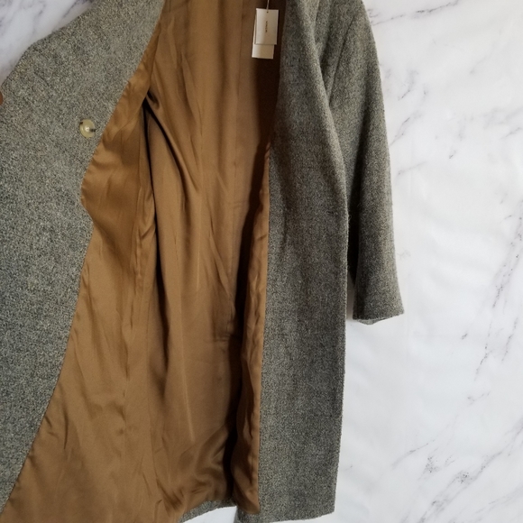 VINCE Double Breasted Belted Winter Wool Coat - Picture 6 of 12